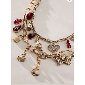 Sold Out / Free People Maxamillion Love Shop charm necklace